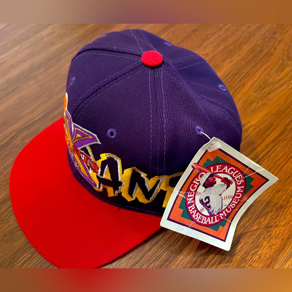 NLB Negro Leagues Baseball Cap 90s